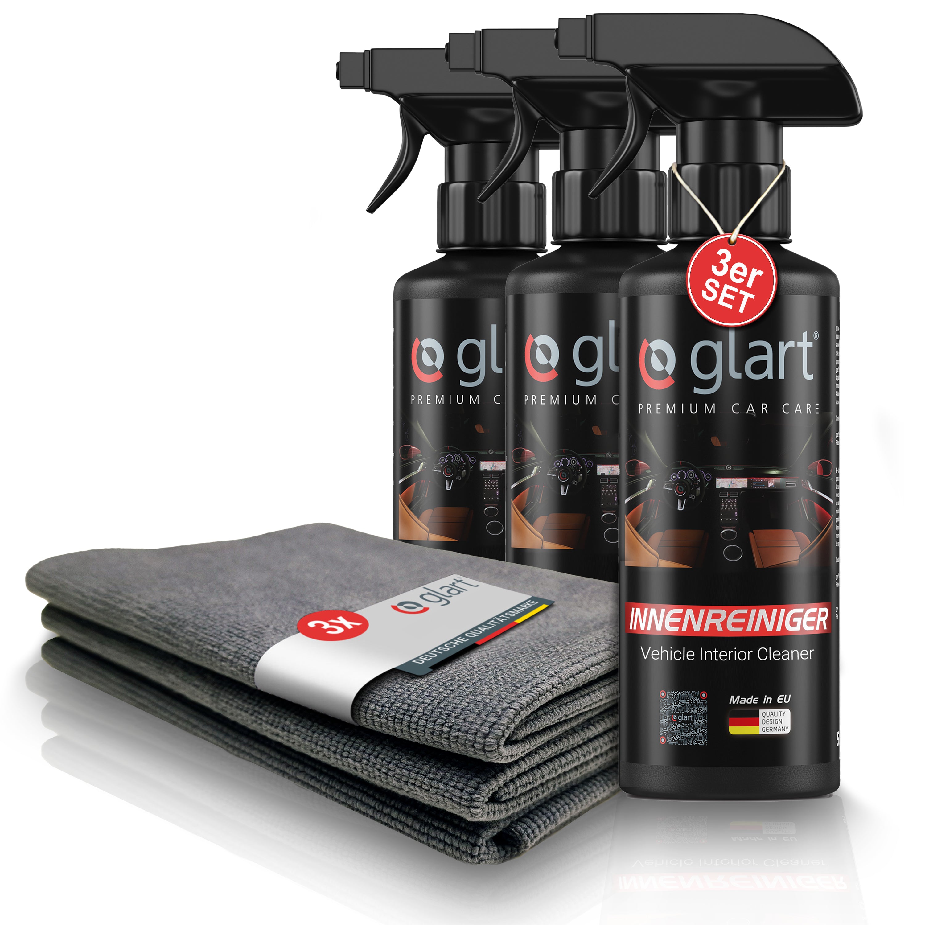 glart-innenraumpflege-innenreiniger-3er-500-ml-mit-t-chern image 1