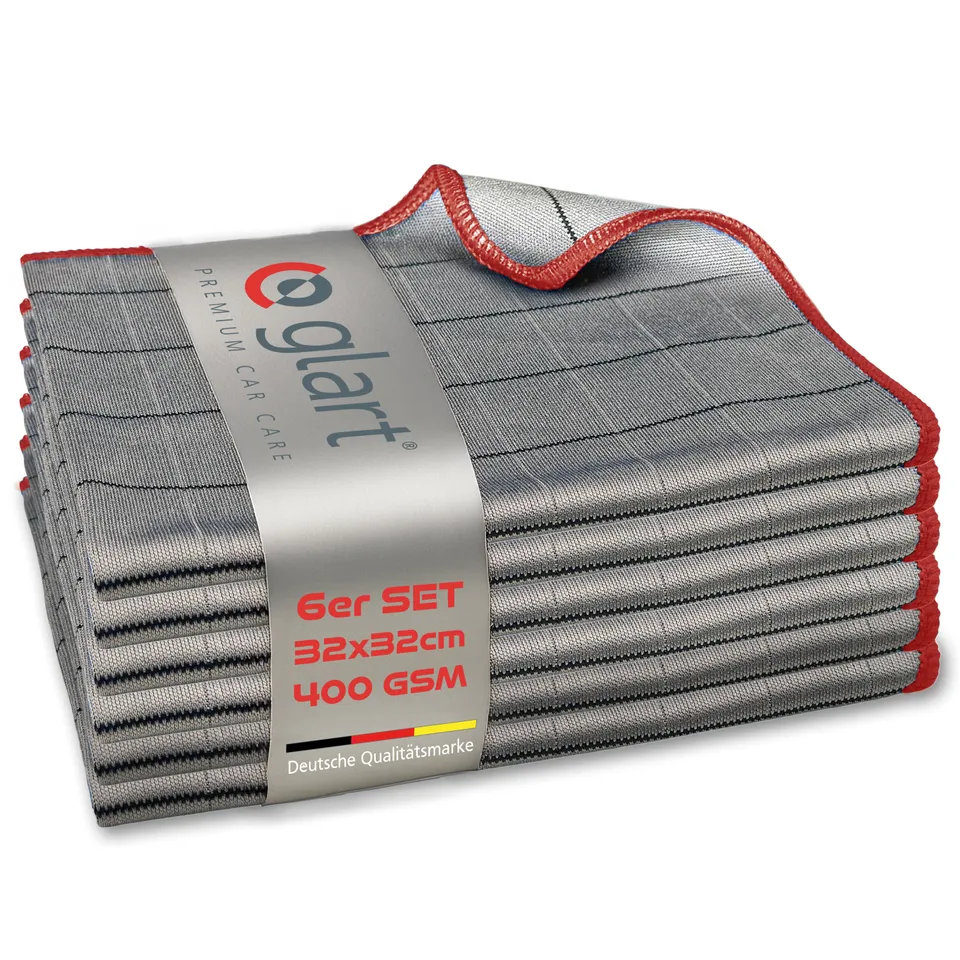 glart-44c6r-carbontuch-scheibentuch-32x32-cm-fusselfrei image 1