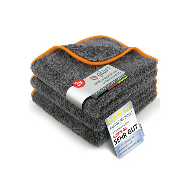 glart-443tp-mikrofasert-cher-3er-set-40x40-600-gsm-fusselfrei image 1