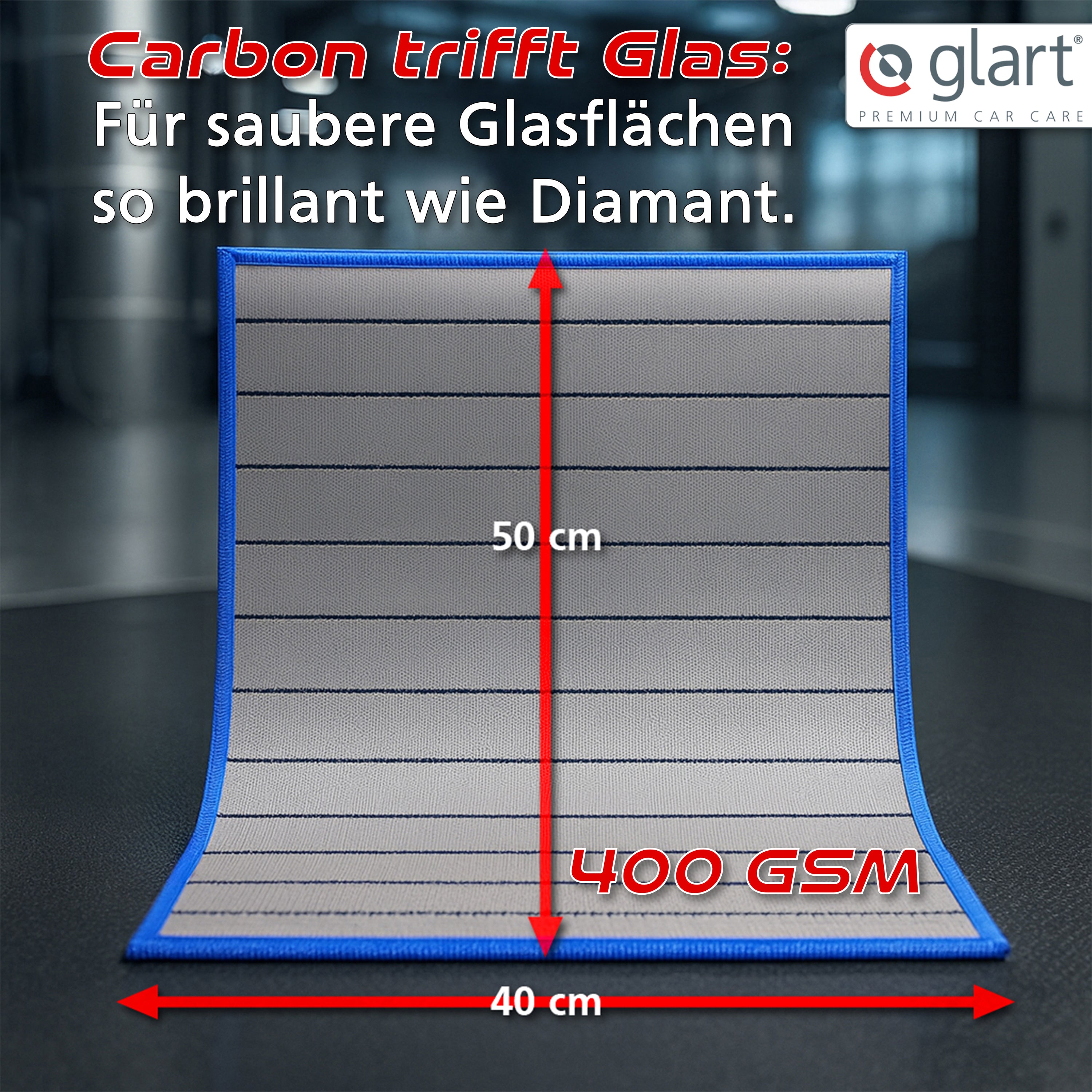 glart-44c4p-carbont-cher-scheibentuch-50x40-cm-400-gsm-fusselfrei image 3