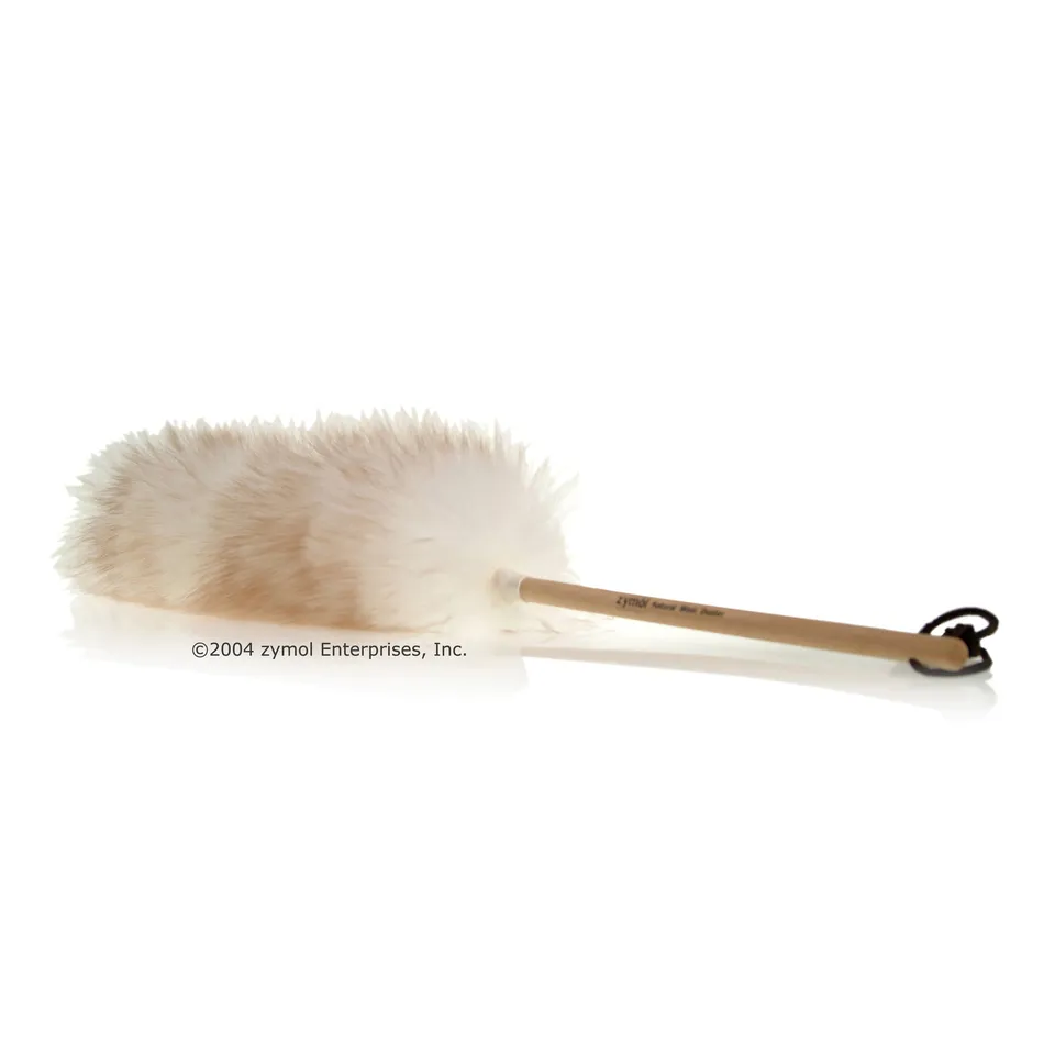 zym-l-duster-staubwedel-wolle-mit-holzgriff image 1