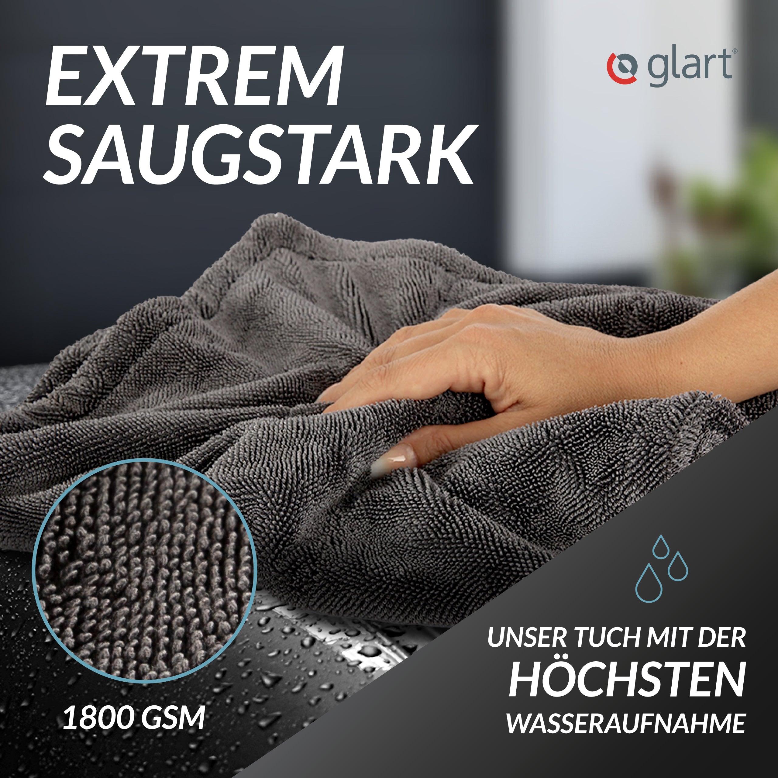 glart-mikrofasert-cher-auto-trockentuch-xxl-60x40-grau image 3