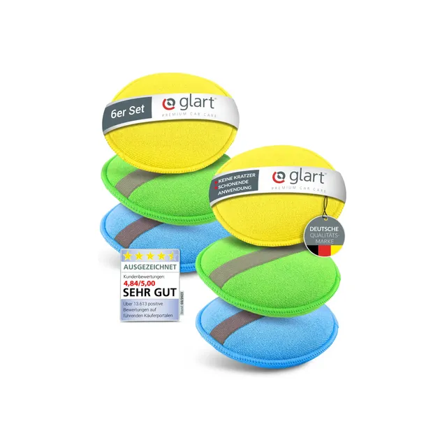 glart-polierpad-set-6-st-ck-130x25-mm-mikrofaser-46pp image 1