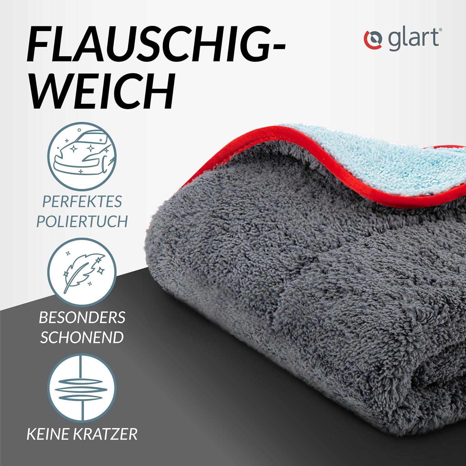 glart-mikrofasert-cher-poliertuch-60x40-cm-6er-set-kratzfrei image 2