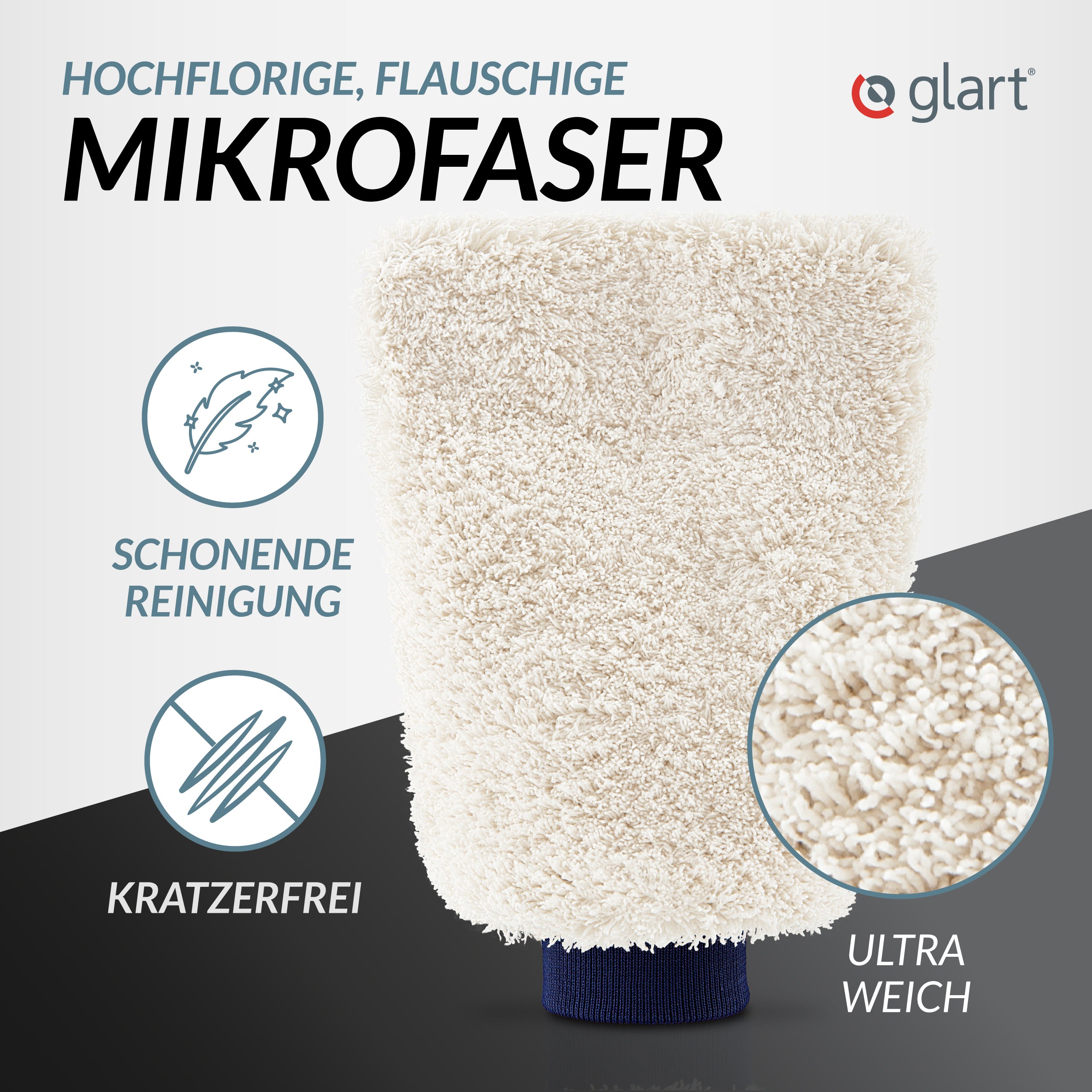 glart-mikrofaser-waschhandschuhe-3er-set-kratzfrei-saugstark image 2