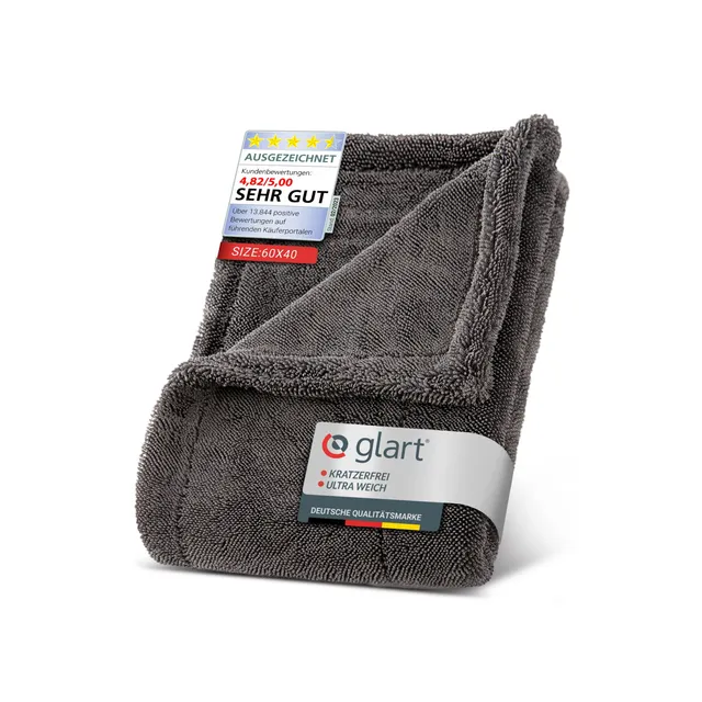 glart-mikrofasert-cher-auto-trockentuch-xxl-60x40-grau image 1