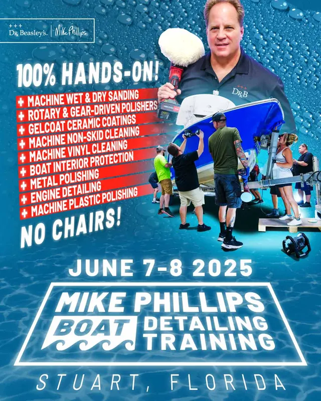 dr-beasleys-classes-2-day-boat-detailing-kurs-mike-phillips-2025 image 1