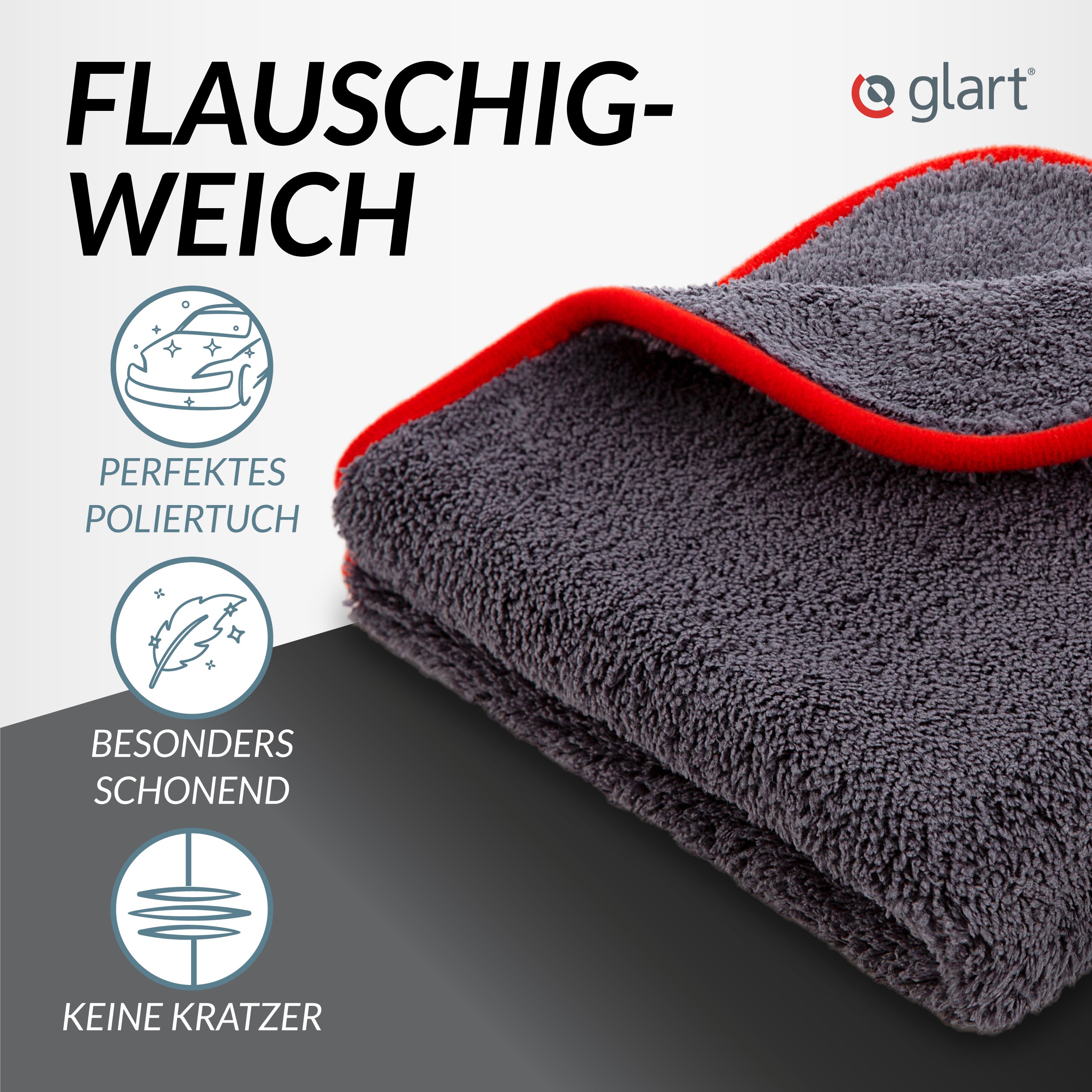 glart-mikrofaser-poliertuch-40x40-cm-saugstark-fusselfrei image 2