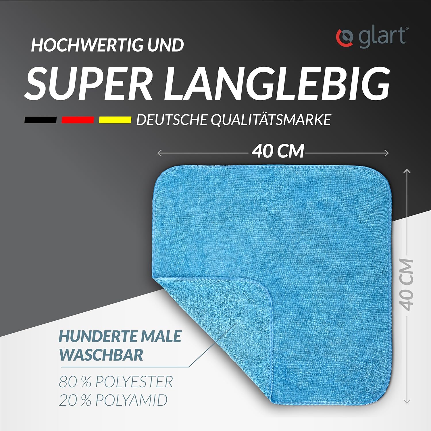 glart-mikrofasert-cher-4er-set-40x40-cm-360-g-m-fusselfrei image 6