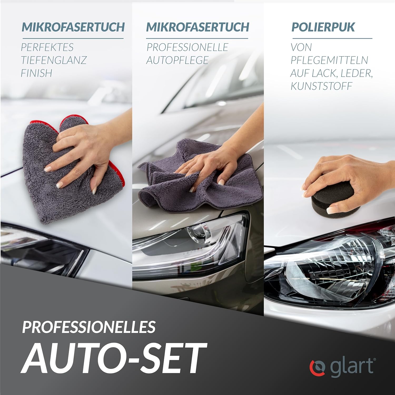 glart-premium-waschset-lackpflege-3-teilig-40x40-cm-anthrazit image 3