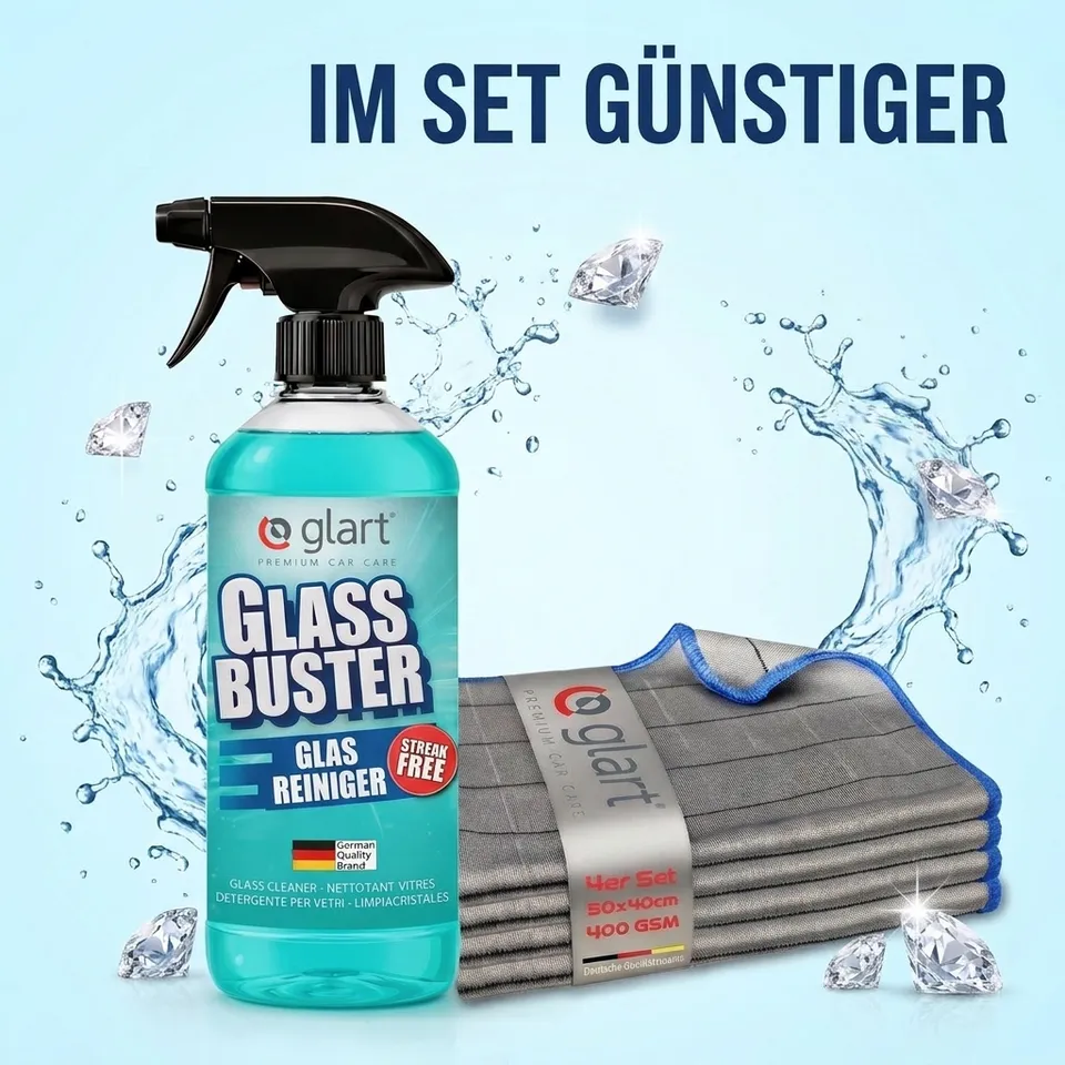 glart-crystal-clear-scheibenreiniger-set-glasreiniger-glast-cher image 1