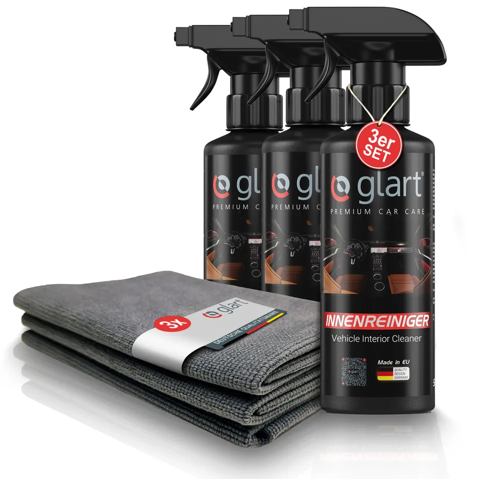 glart-innenraumpflege-innenreiniger-3er-500-ml-mit-t-chern image 1
