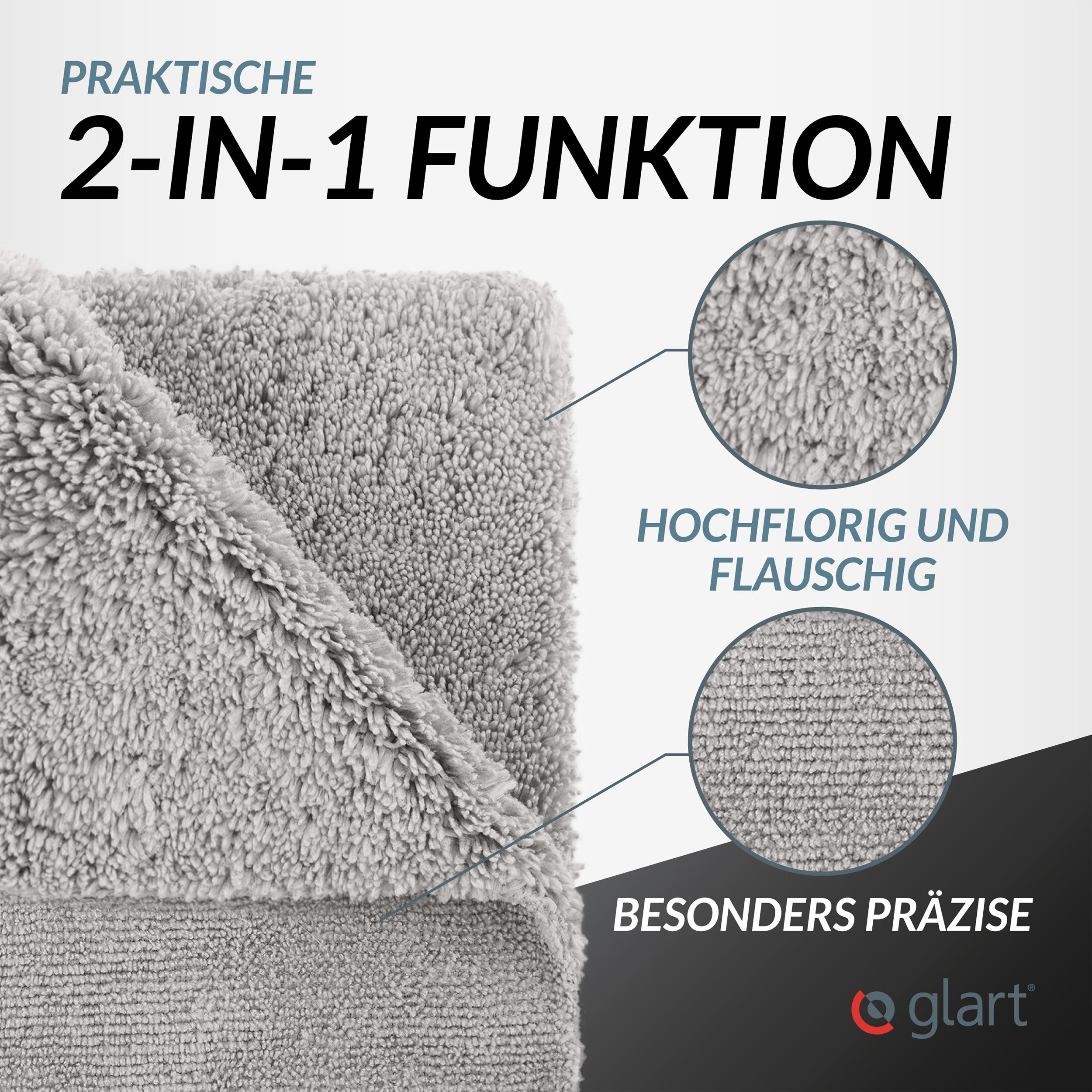 glart-mikrofasert-cher-poliert-cher-432s-40x40-cm-3er-set-530-gsm image 3
