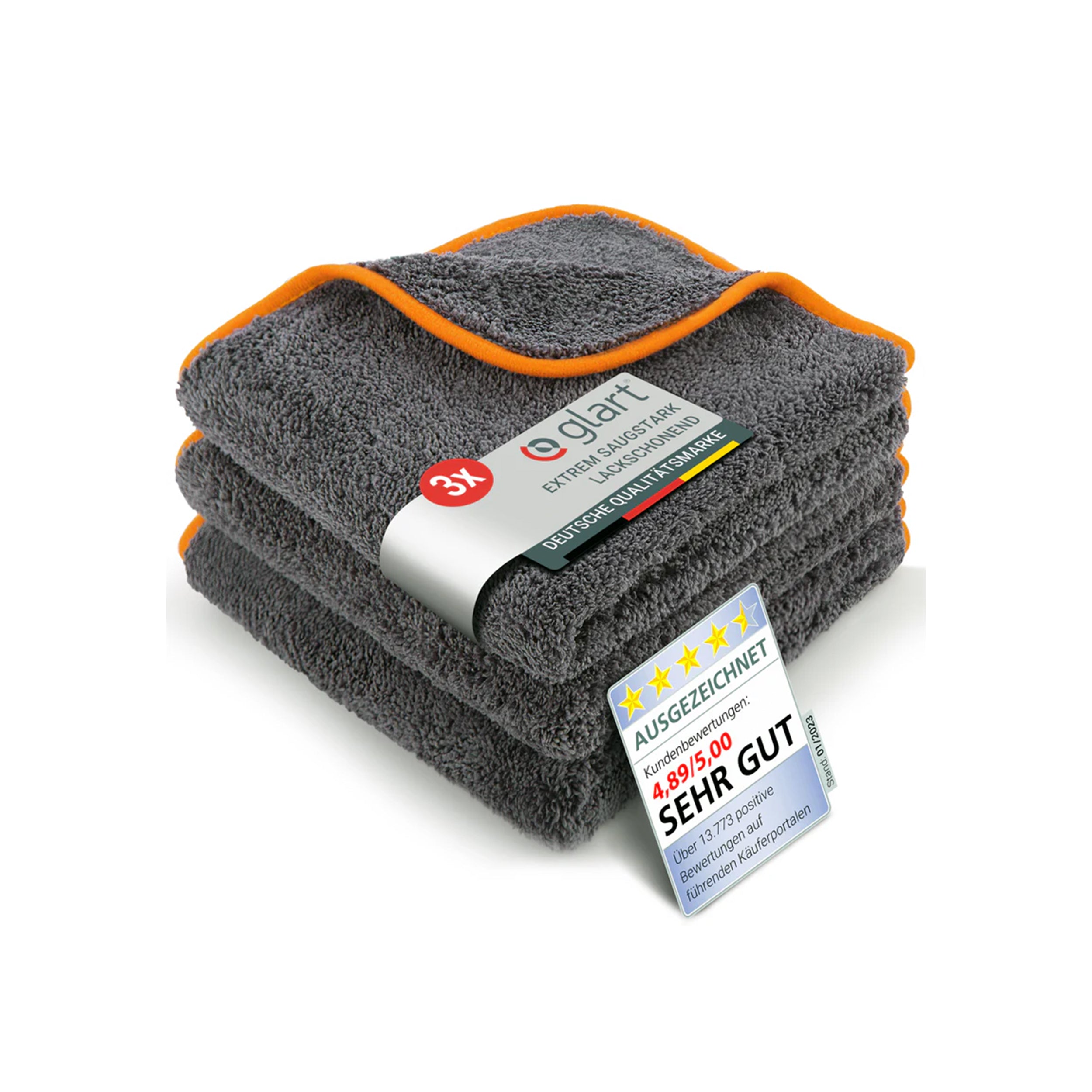 glart-443tp-mikrofasert-cher-3er-set-40x40-600-gsm-fusselfrei image 1