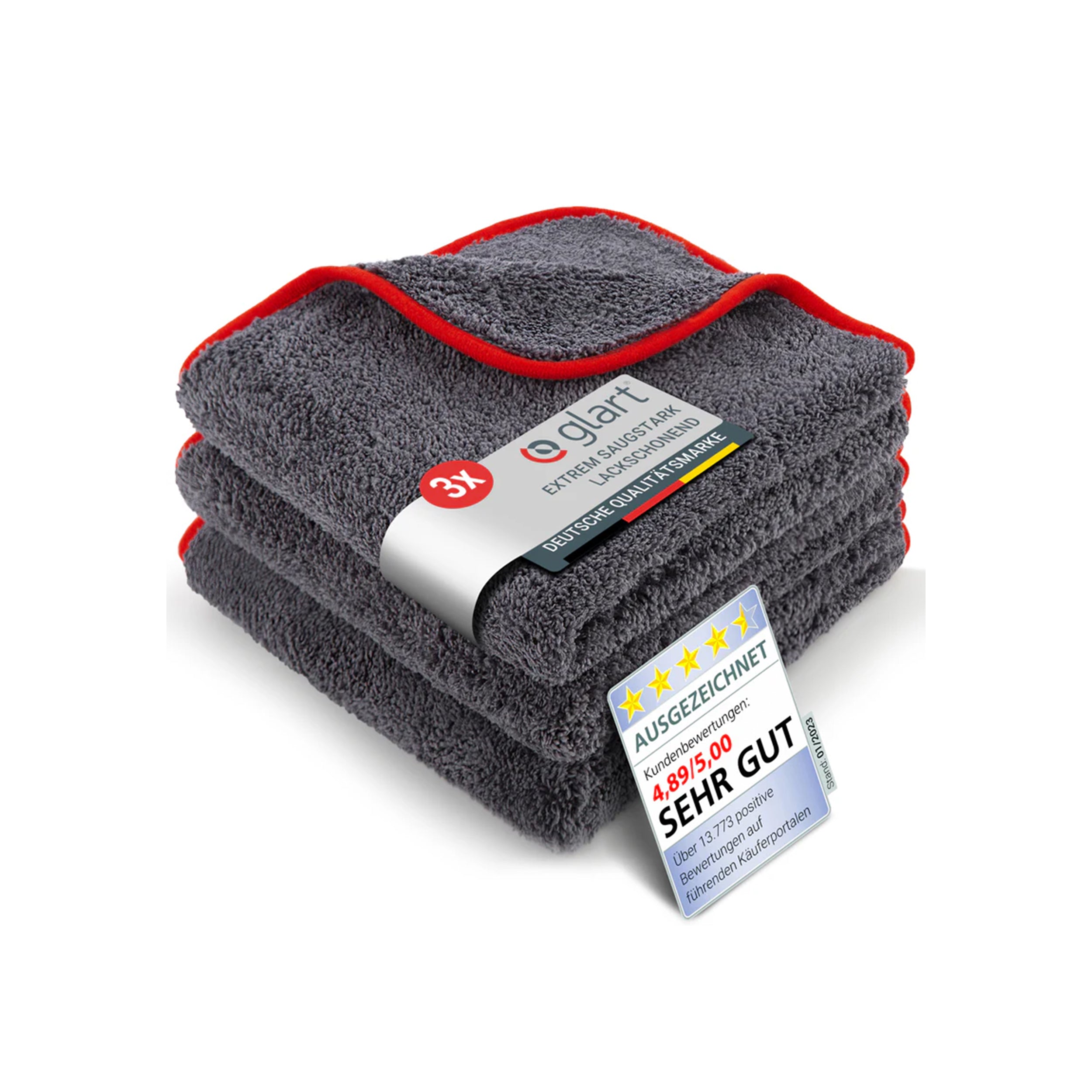 glart-mikrofasert-cher-3er-set-600-gsm-40x40-cm image 1