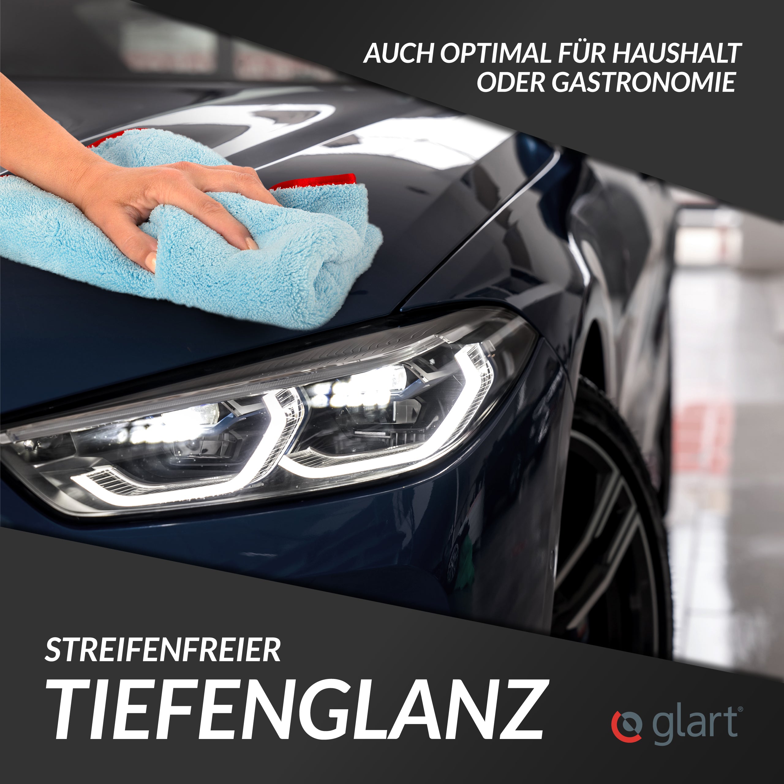glart-471pp-mikrofasertuch-60x40-cm-rot-fusselfreies-poliertuch image 5