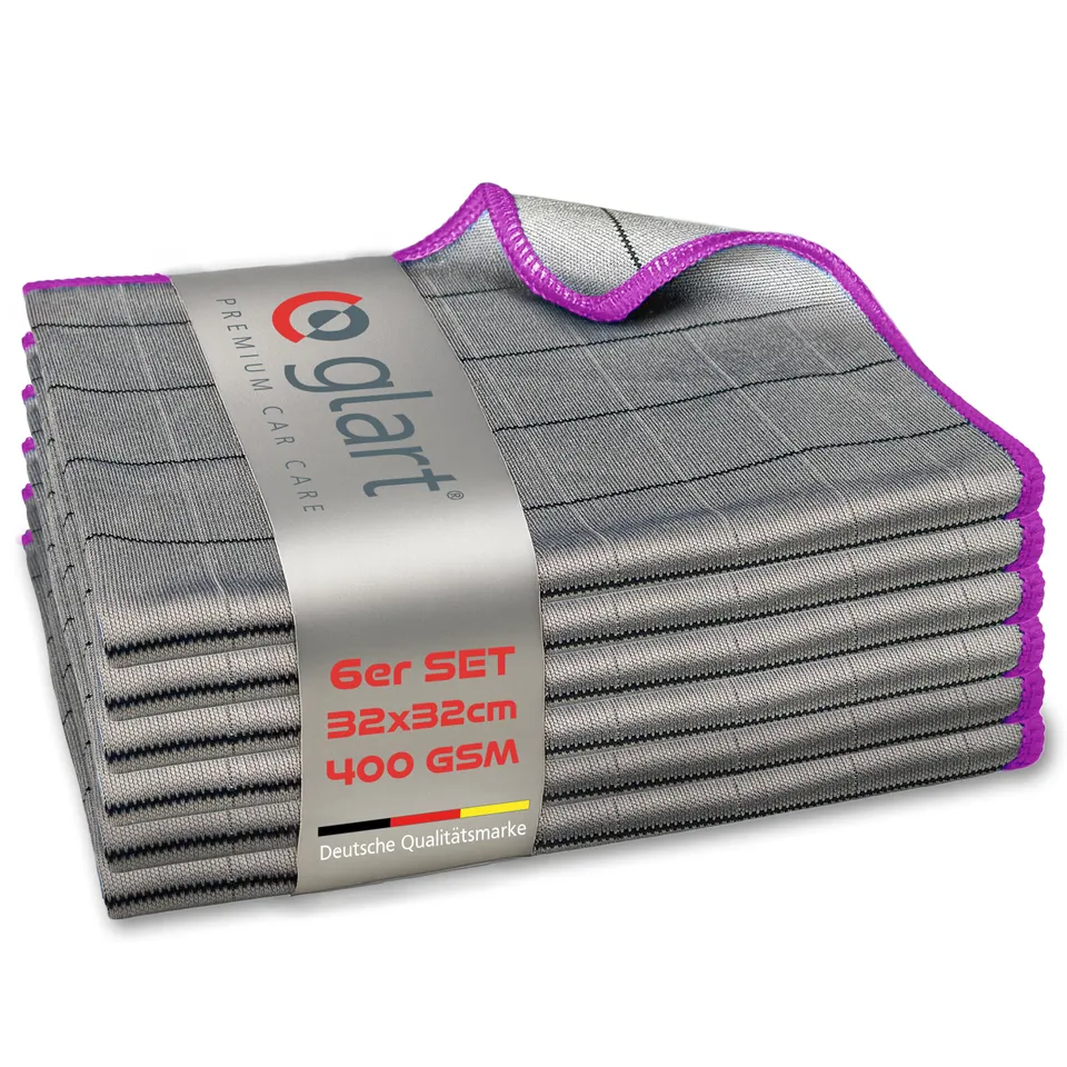 glart-44c6p-carbont-cher-6er-set-32x32-cm-400-gsm image 1