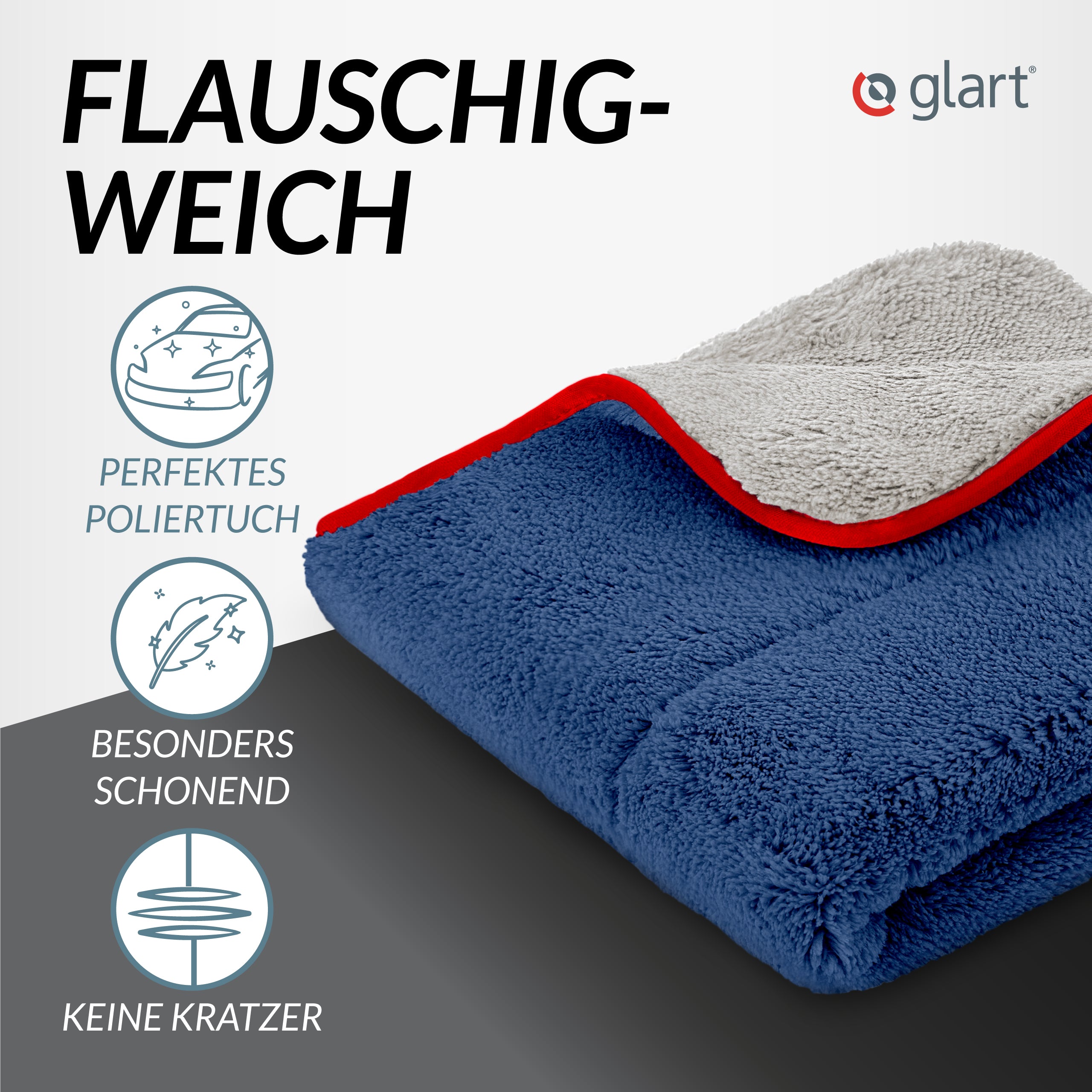 glart-472pp-mikrofasert-cher-2er-set-40x40-cm-poliertuch image 2